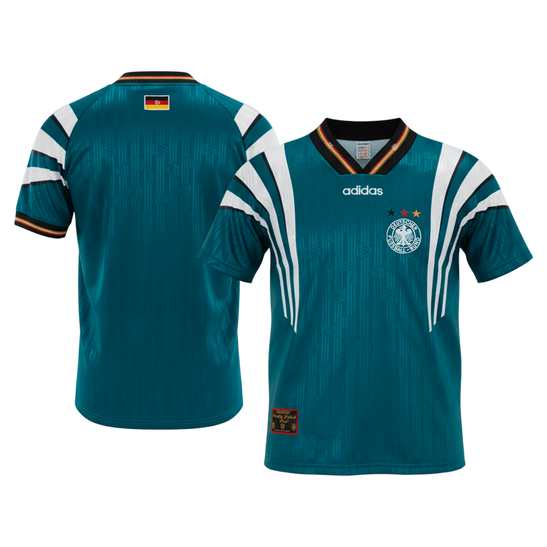 Germany Retro Udebanebanetrøje 1996/97