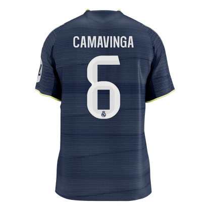 Real Madrid Udebanebanetrøje Spillerversion 2025/26 CAMAVINGA #6 [PREMIUM]