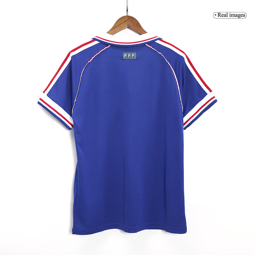 France World Cup Retro Hjemmebanetrøje 1998