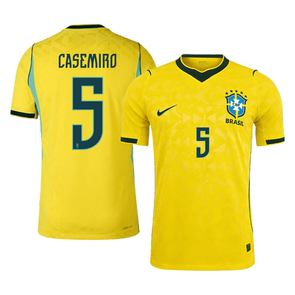 Brazil World Cup Hjemmebanetrøje Spillerversion 2026 CASEMIRO #5