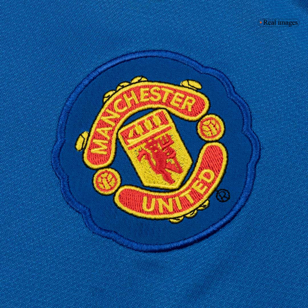 Manchester United Retro Langærmet Tredjebanetrøje 2008/09