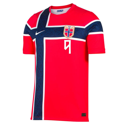 Norway World Cup Hjemmetrøje 2026 BRAUT HAALAND #9