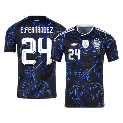 Argentina World Cup Udebanetrøje 2026 E. FERNÁNDEZ