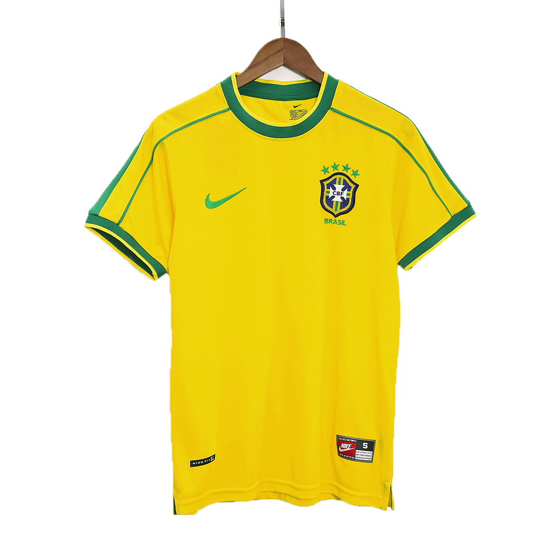 Brazil Retro Hjemmebanetrøje 1998