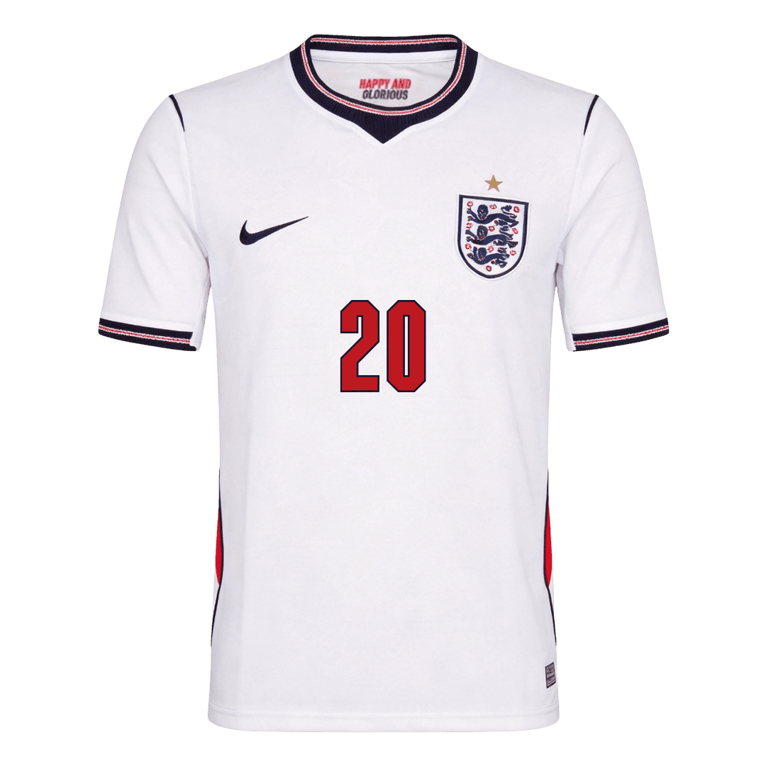 England World Cup Hjemmetrøje 2026 PALMER #20