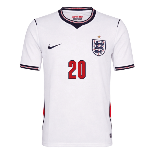 England World Cup Hjemmetrøje 2026 PALMER #20