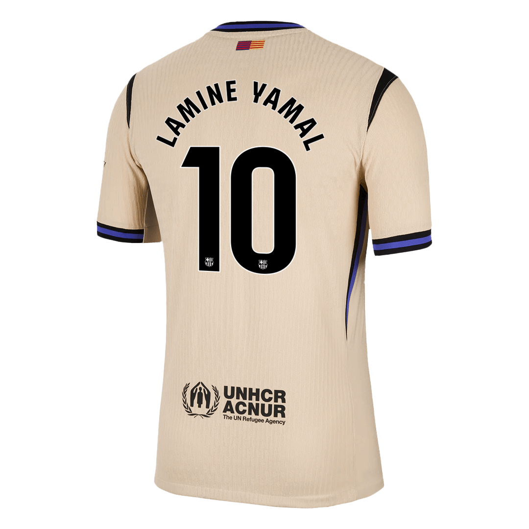 Barcelona Udebanebanetrøje Spillerversion 2025/26 LAMINE YAMAL #10