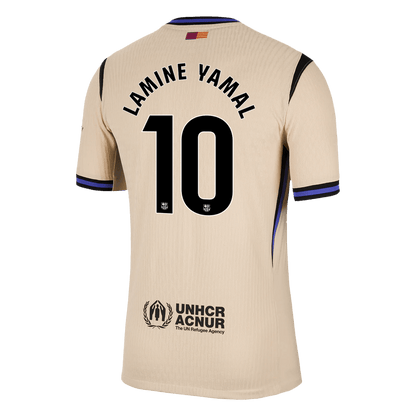 Barcelona Udebanebanetrøje Spillerversion 2025/26 LAMINE YAMAL #10