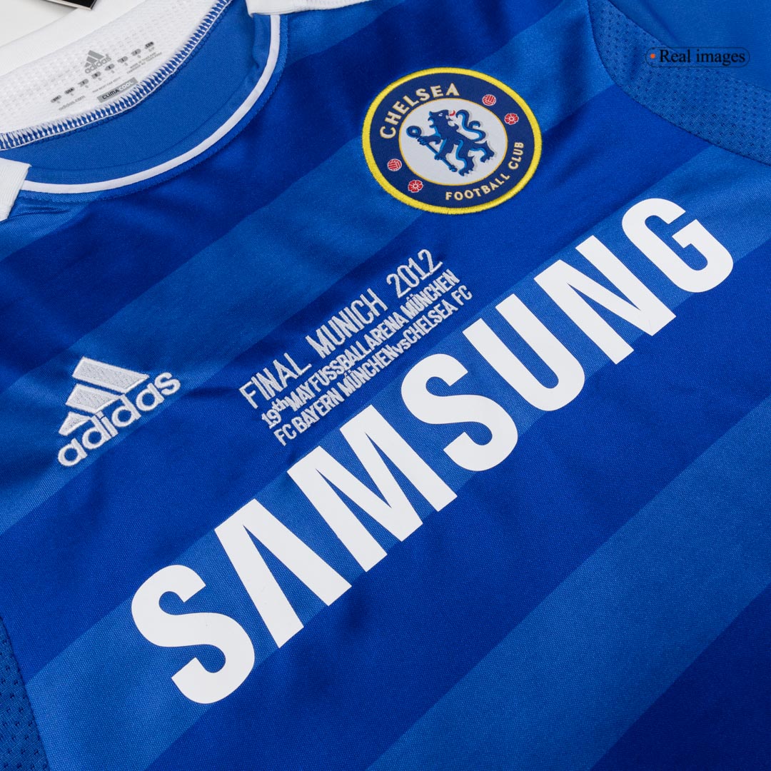 Chelsea Retro Langærmet Hjemmebanetrøje 2011/12