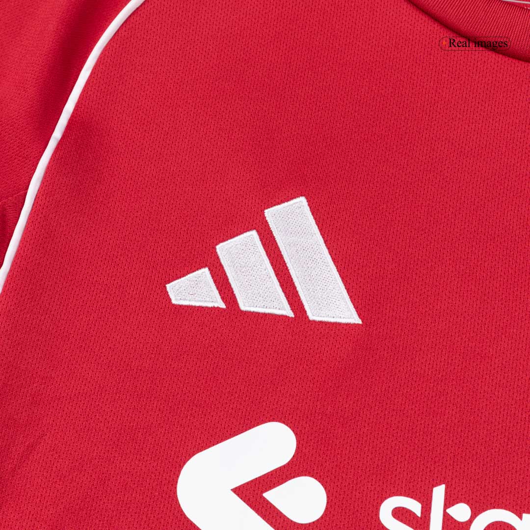 Liverpool Langærmet Hjemmebanetrøje 2025/26