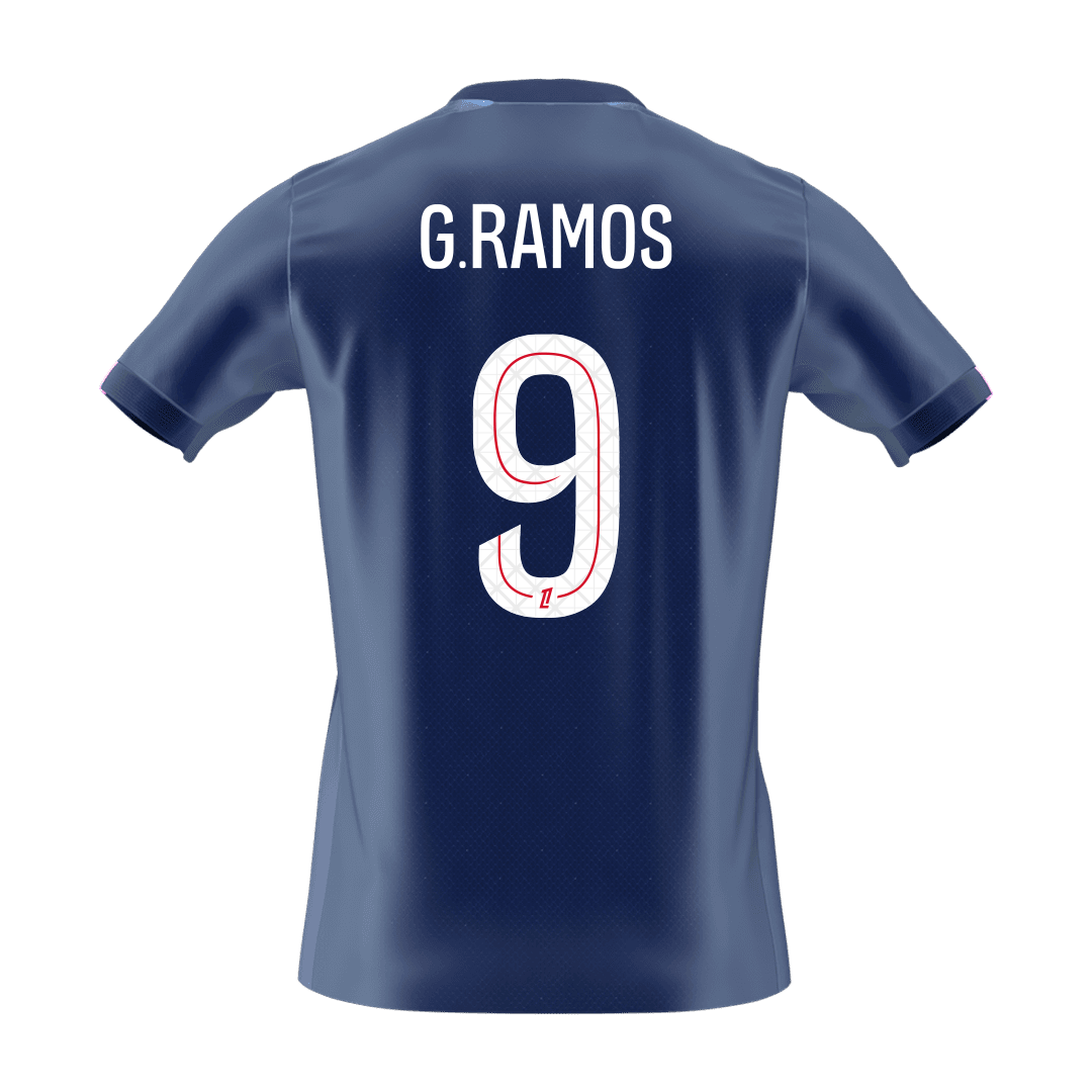 PSG Hjemmetrøje 2025/26 G.RAMOS #9 [PREMIUM]