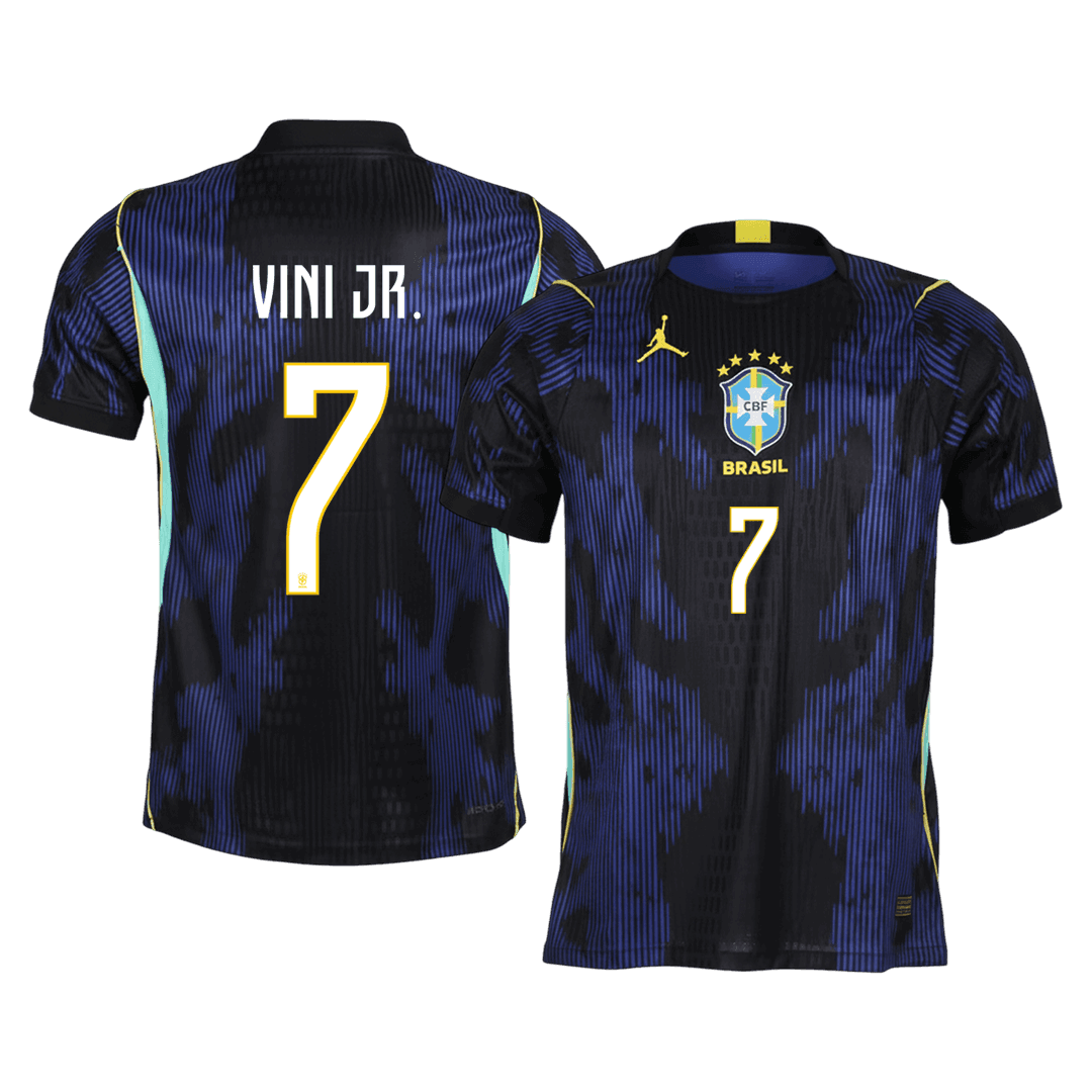 Brazil World Cup Udebanebanetrøje Spillerversion 2026 VINI JR. #7
