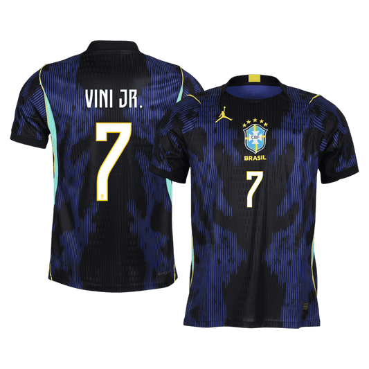 Brazil World Cup Udebanebanetrøje Spillerversion 2026 VINI JR. #7