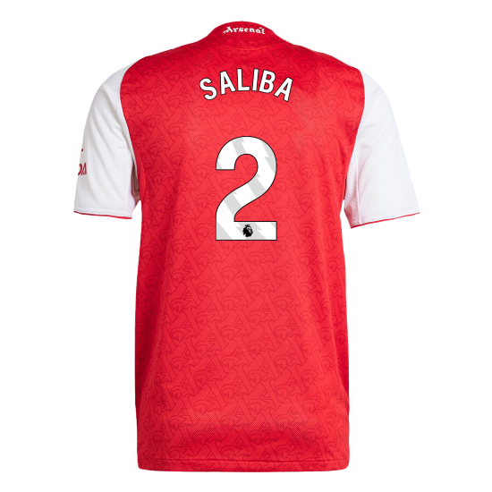 Arsenal Hjemmebanetrøje Spillerversion 2025/26 SALIBA #2