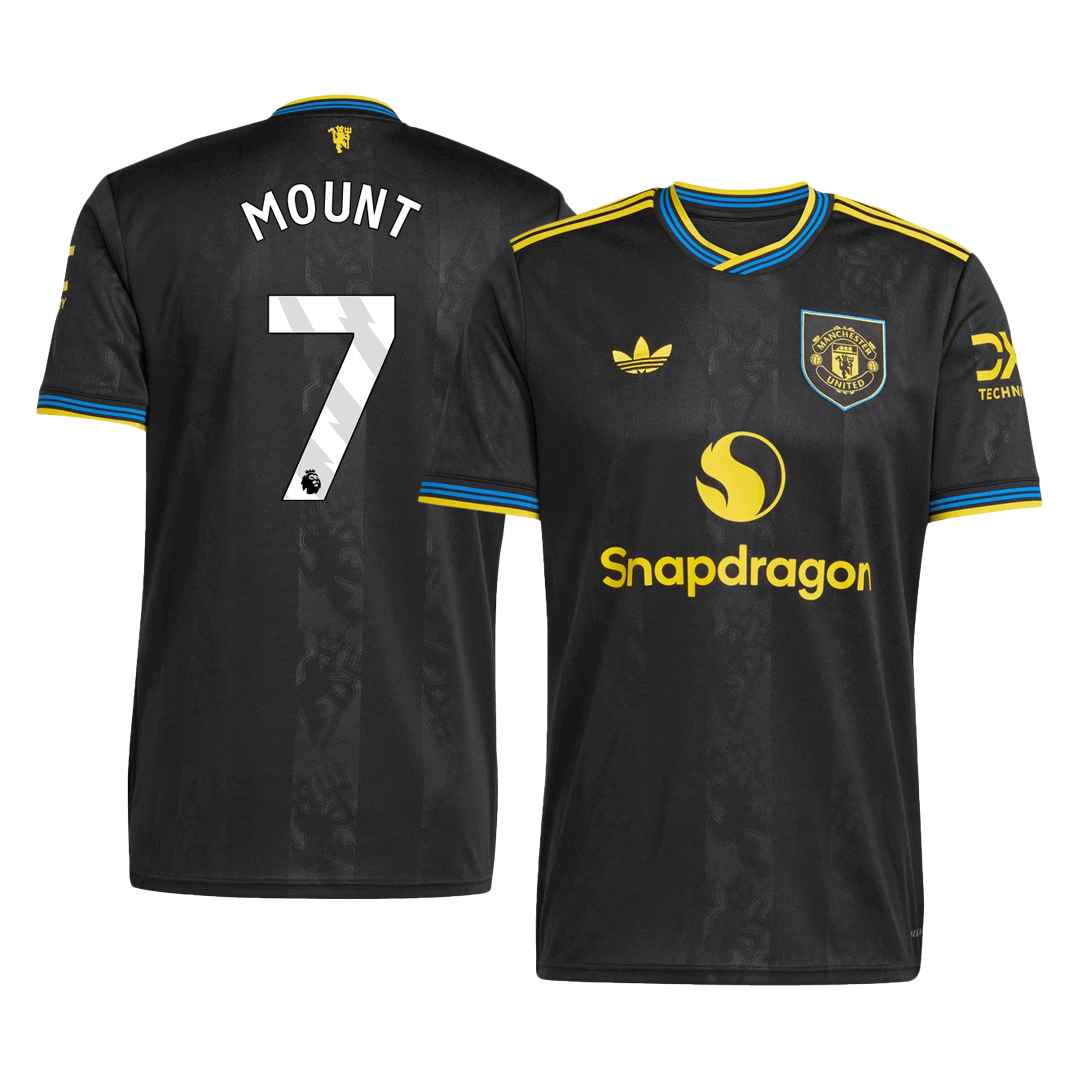 Manchester United Tredjetrøje 2025/26 MOUNT #7