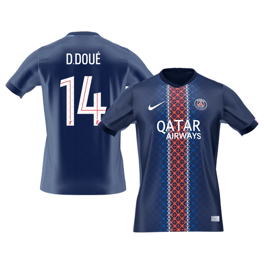 PSG Hjemmetrøje 2025/26 D.DOUÉ #14 [PREMIUM]