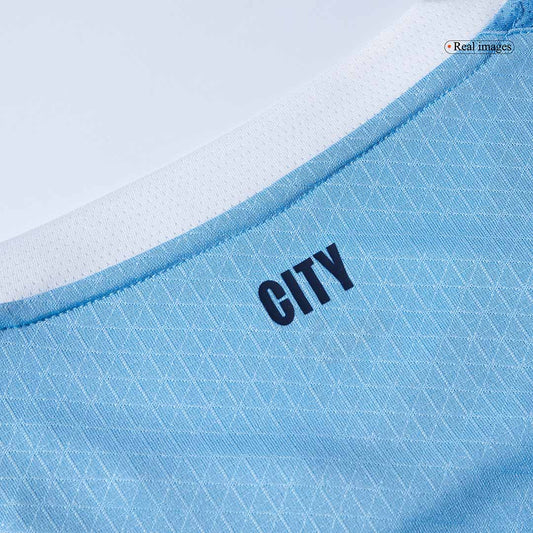 Manchester City Hjemmebanetrøje Spillerversion 2025/26 DE BRUYNE #17