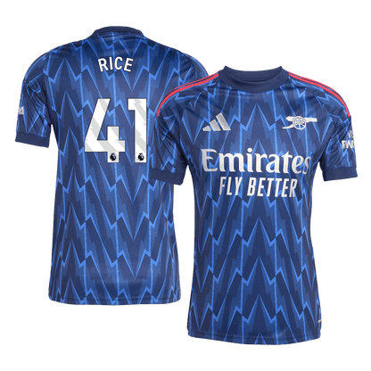 Arsenal Udebanetrøje 2025/26 RICE #41