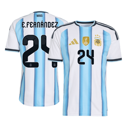 Argentina World Cup Hjemmebanetrøje Spillerversion 2026 E. FERNÁNDEZ