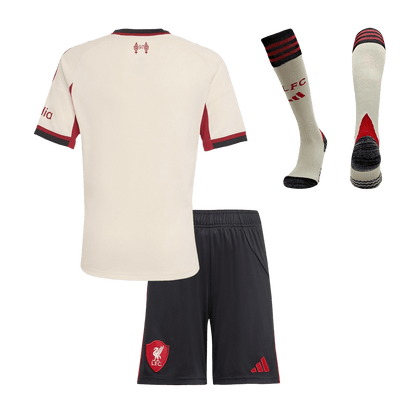 Liverpool Udebanebanesæt Børn 3-dele 2025/26