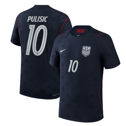 USA World Cup Udebanebanetrøje Spillerversion 2026 PULISIC #10