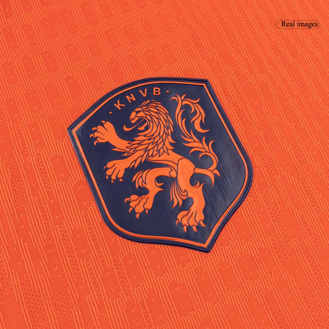 Netherlands World Cup Hjemmebanetrøje Spillerversion 2026 VIRGIL #4