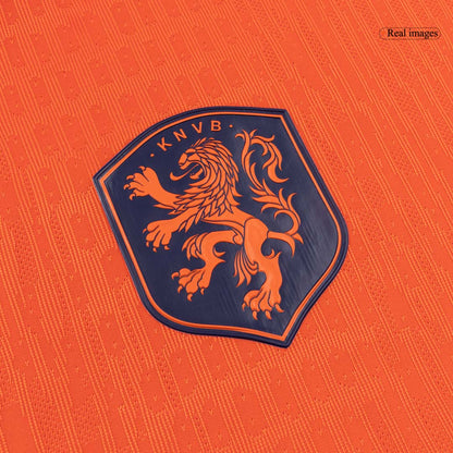 Netherlands World Cup Hjemmebanetrøje Spillerversion 2026 VIRGIL #4