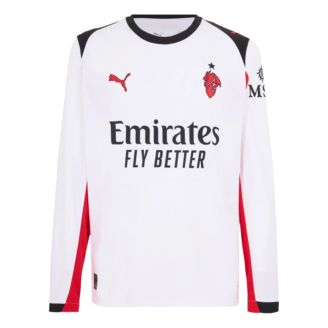 AC Milan Langærmet Udebanebanetrøje 2025/26