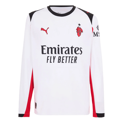 AC Milan Langærmet Udebanebanetrøje 2025/26