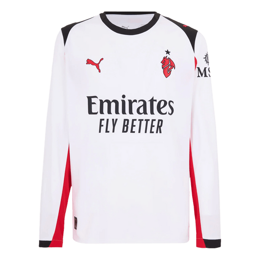 AC Milan Langærmet Udebanebanetrøje 2025/26
