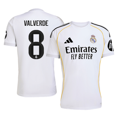 Real Madrid Hjemmetrøje 2025/26 VALVERDE #8