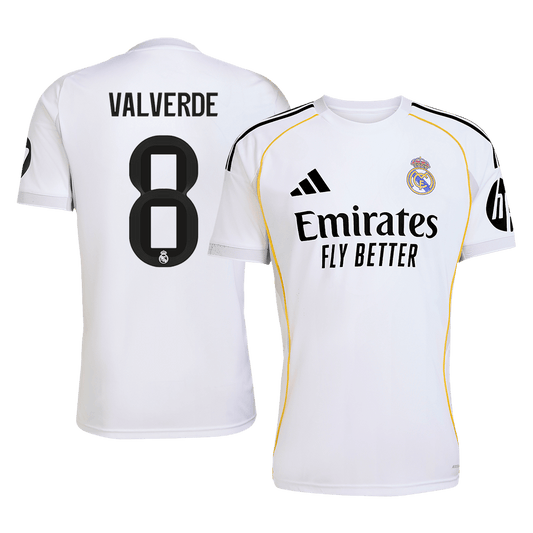 Real Madrid Hjemmetrøje 2025/26 VALVERDE #8