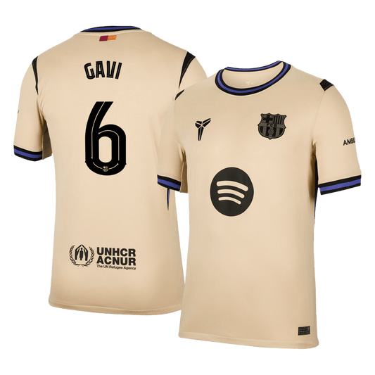 Barcelona Udebanetrøje 2025/26 UCL GAVI #6
