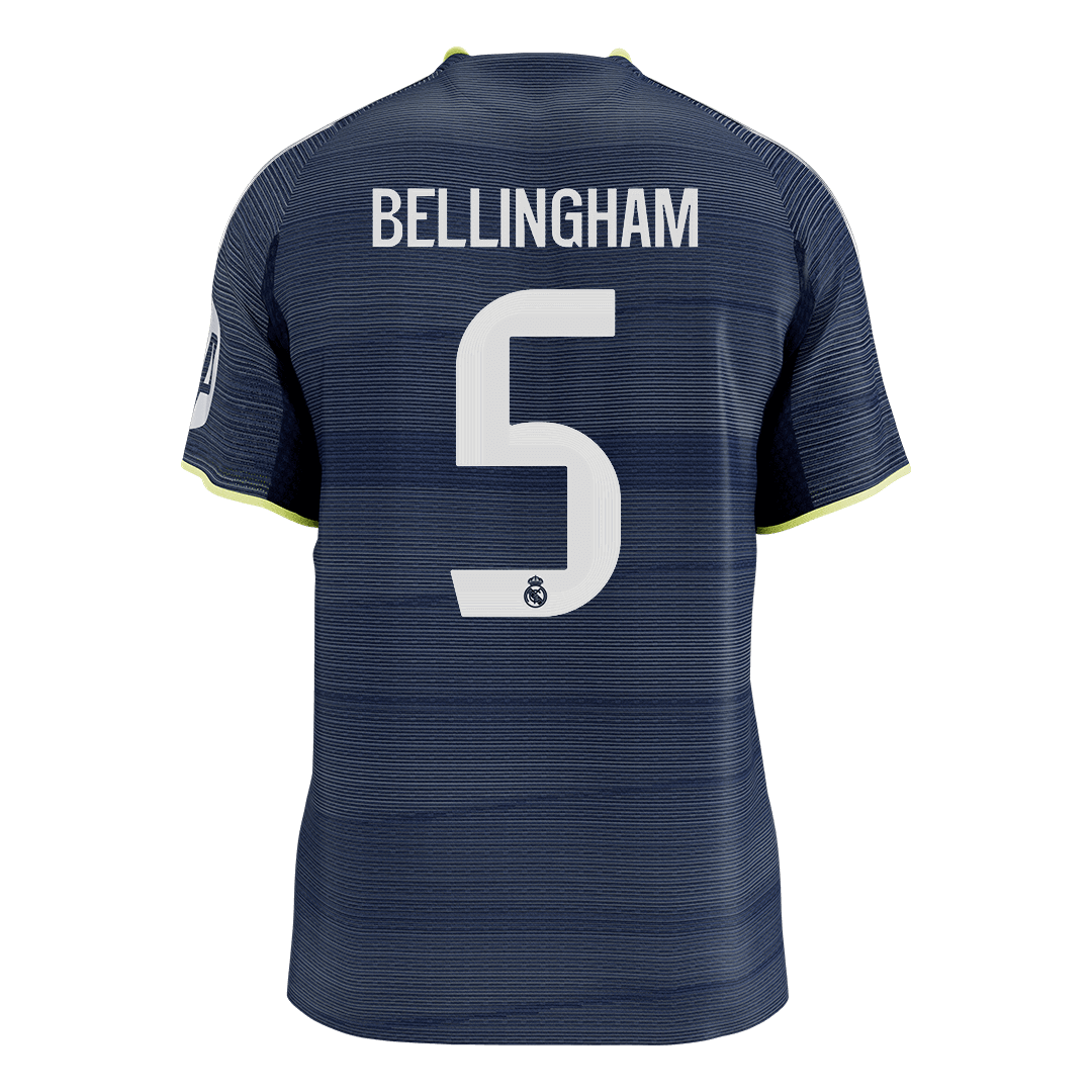 Real Madrid Udebanebanetrøje Spillerversion 2025/26 BELLINGHAM #5 [PREMIUM]