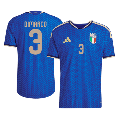 Italy World Cup Hjemmebanetrøje Spillerversion 2026 DIMARCO #3