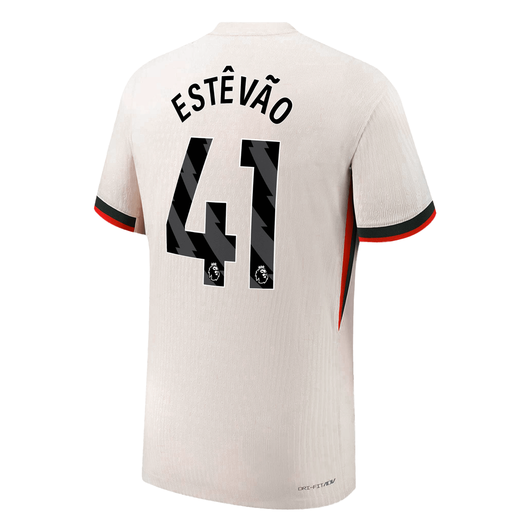 Chelsea Udebanebanetrøje Spillerversion 2025/26 ESTÊVÃO #41
