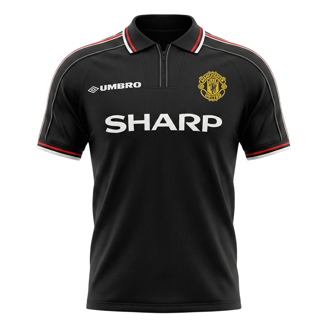 Manchester United Retro Udebanebanetrøje 1998