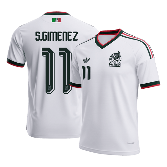 Mexico World Cup Udebanetrøje 2026 S.GIMENEZ #11