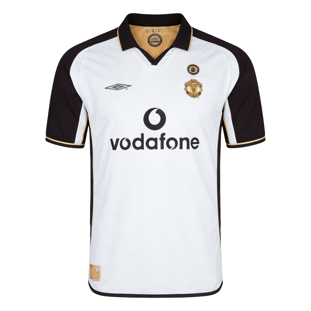 Manchester United Retro Udebanebanetrøje 2001/02