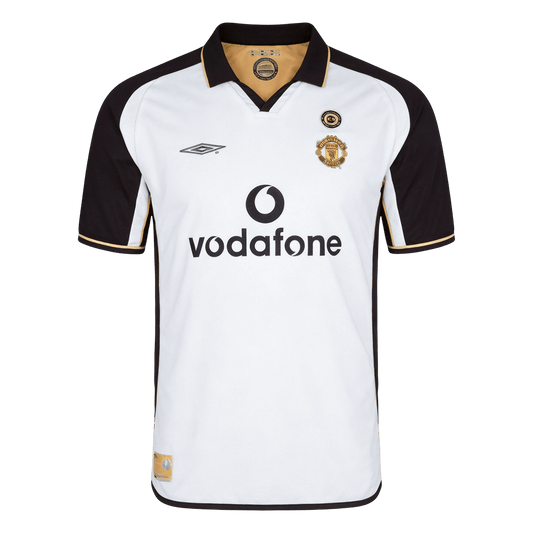 Manchester United Retro Udebanebanetrøje 2001/02