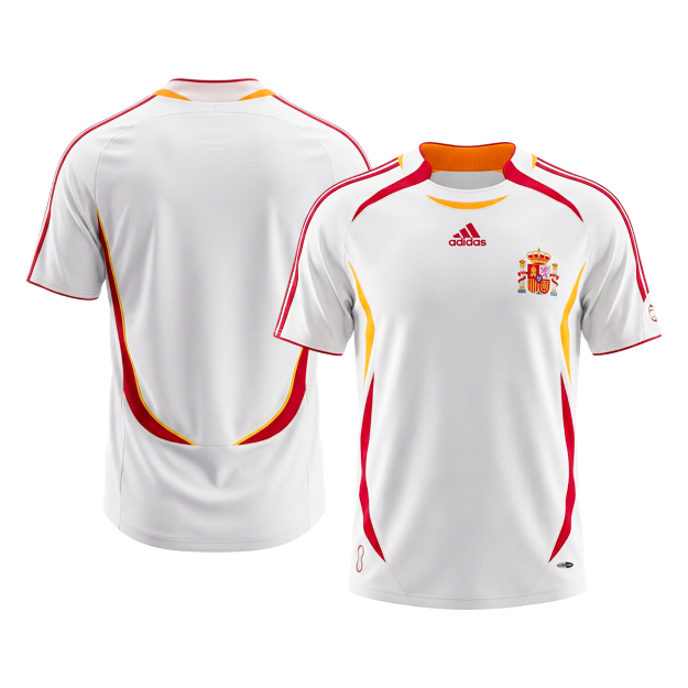 Spain Retro Udebanebanetrøje 2006
