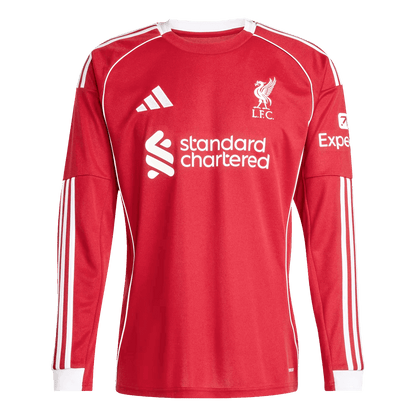 Liverpool Langærmet Hjemmebanetrøje 2025/26