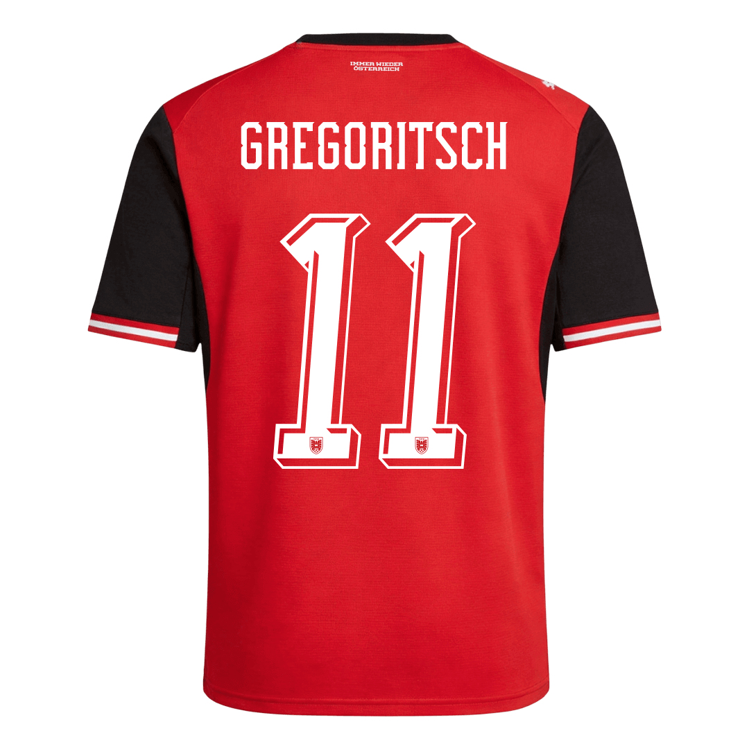 Austria World Cup Hjemmetrøje 2026 GREGORITSCH #11
