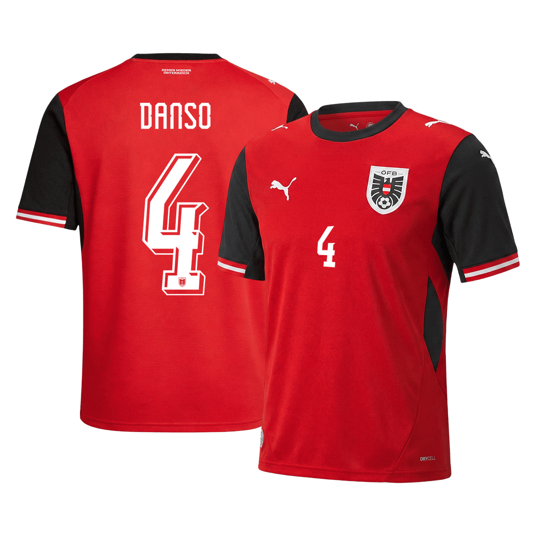Austria World Cup Hjemmetrøje 2026 DANSO #4