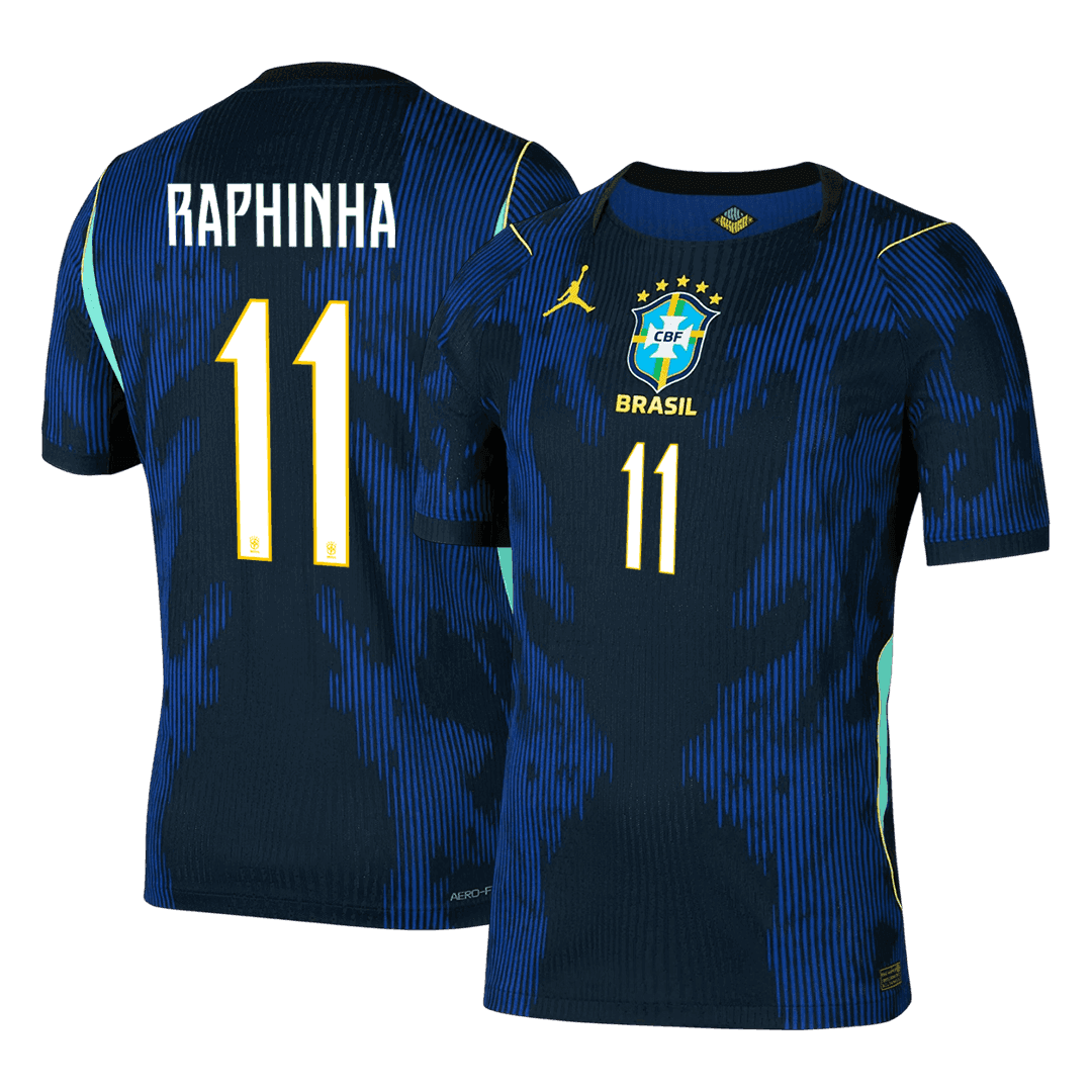 Brazil World Cup Udebanebanetrøje Spillerversion 2026 RAPHINHA #11