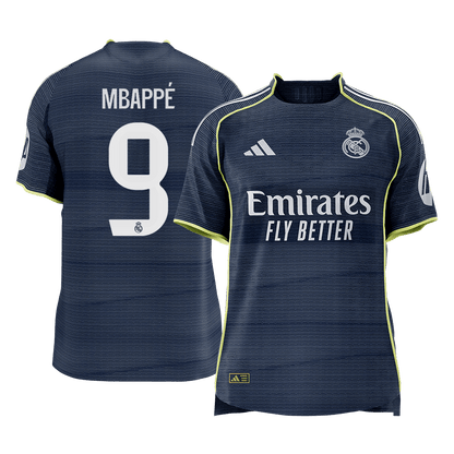 Real Madrid Udebanebanetrøje Spillerversion 2025/26 MBAPPÉ #9 [PREMIUM]