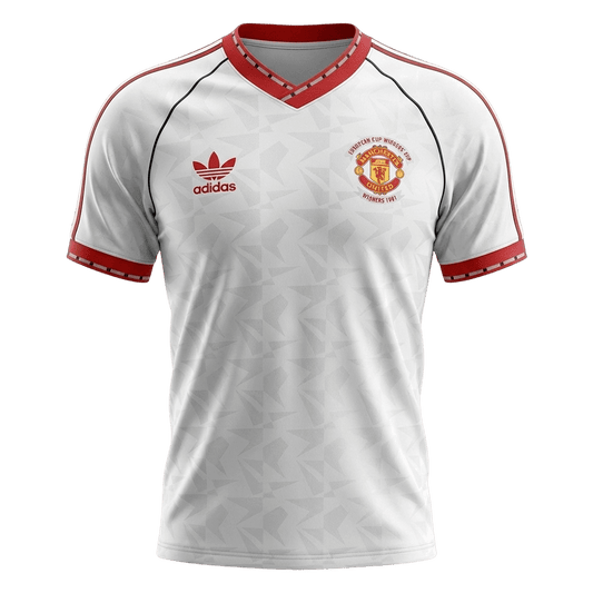 Manchester United Retro Udebanebanetrøje 1991