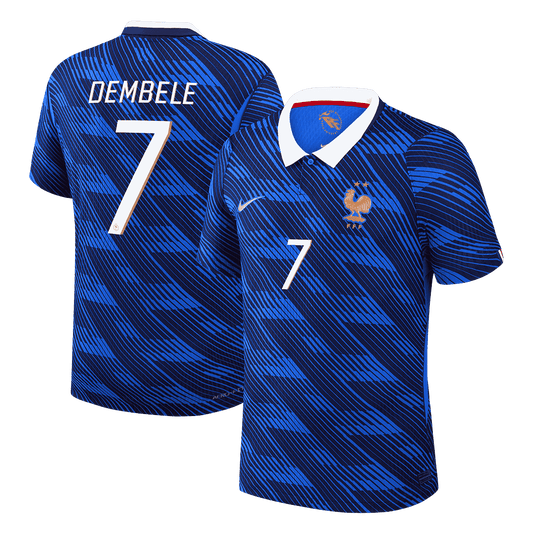 France World Cup Hjemmebanetrøje Spillerversion 2026 DEMBELE #7