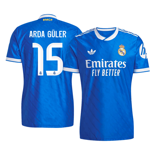 Real Madrid Tredjebanetrøje Spillerversion 2025/26 ARDA GÜLER #15