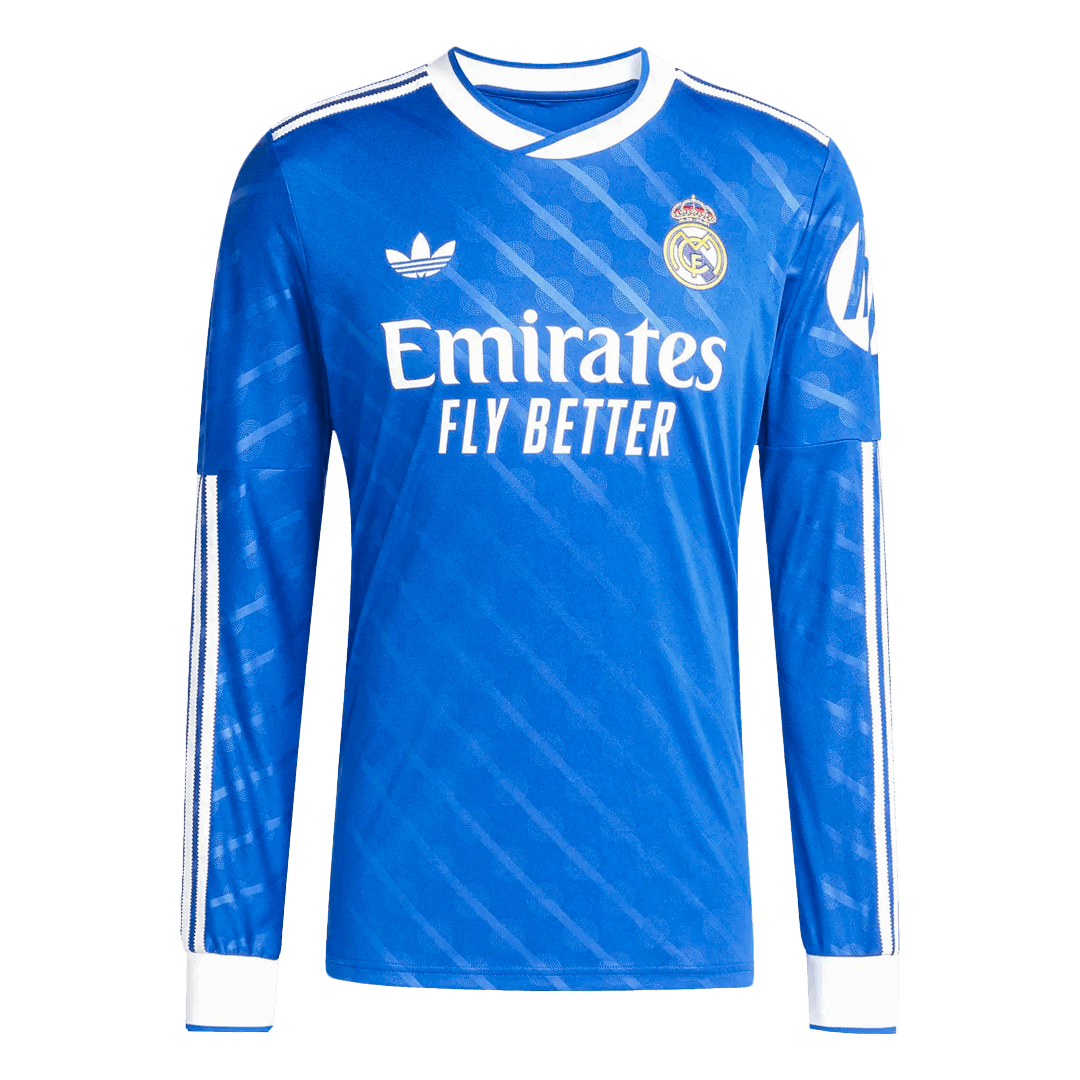 Real Madrid Langærmet Tredjebanetrøje 2025/26